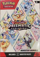 Pokemon TCG: Scarlet & Violet Prismatic Evolutions Booster Bundle Box - Sealed