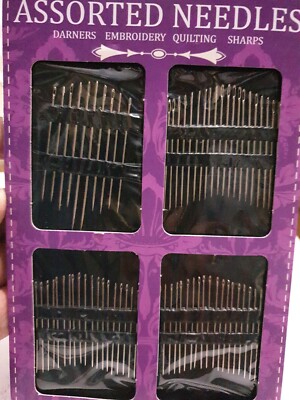 Nähnadeln 70 Stück - verschiedene Größen Hand Easy Thread Big Eye Sets Großpackung