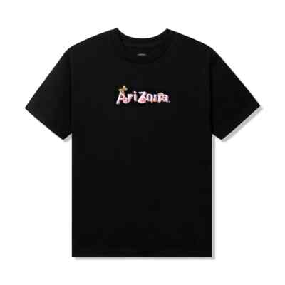 Anti Social Social Club x Arizona Tea Tee, Black, Size Medium (M