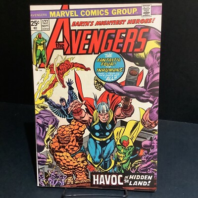 AVENGERS #127 (FANTASTIC FOUR, MARVEL COMICS, 1974)