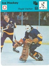 ROGIE VACHON 1978 Sportscaster card #43-06 LOS ANGELES KINGS