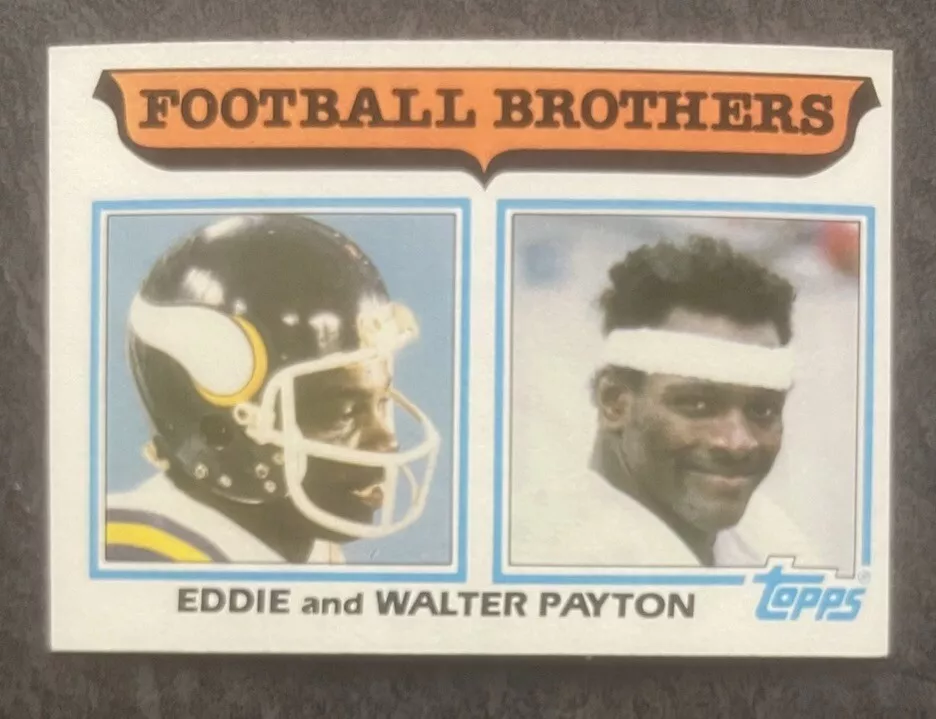 Eddie Payton trading card