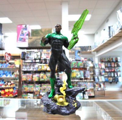 最終価格‼️TEBEN LiteSpin DC右 John Stewart Green Lantern 1/6 Statue 2023 Tweeterhead Opened
