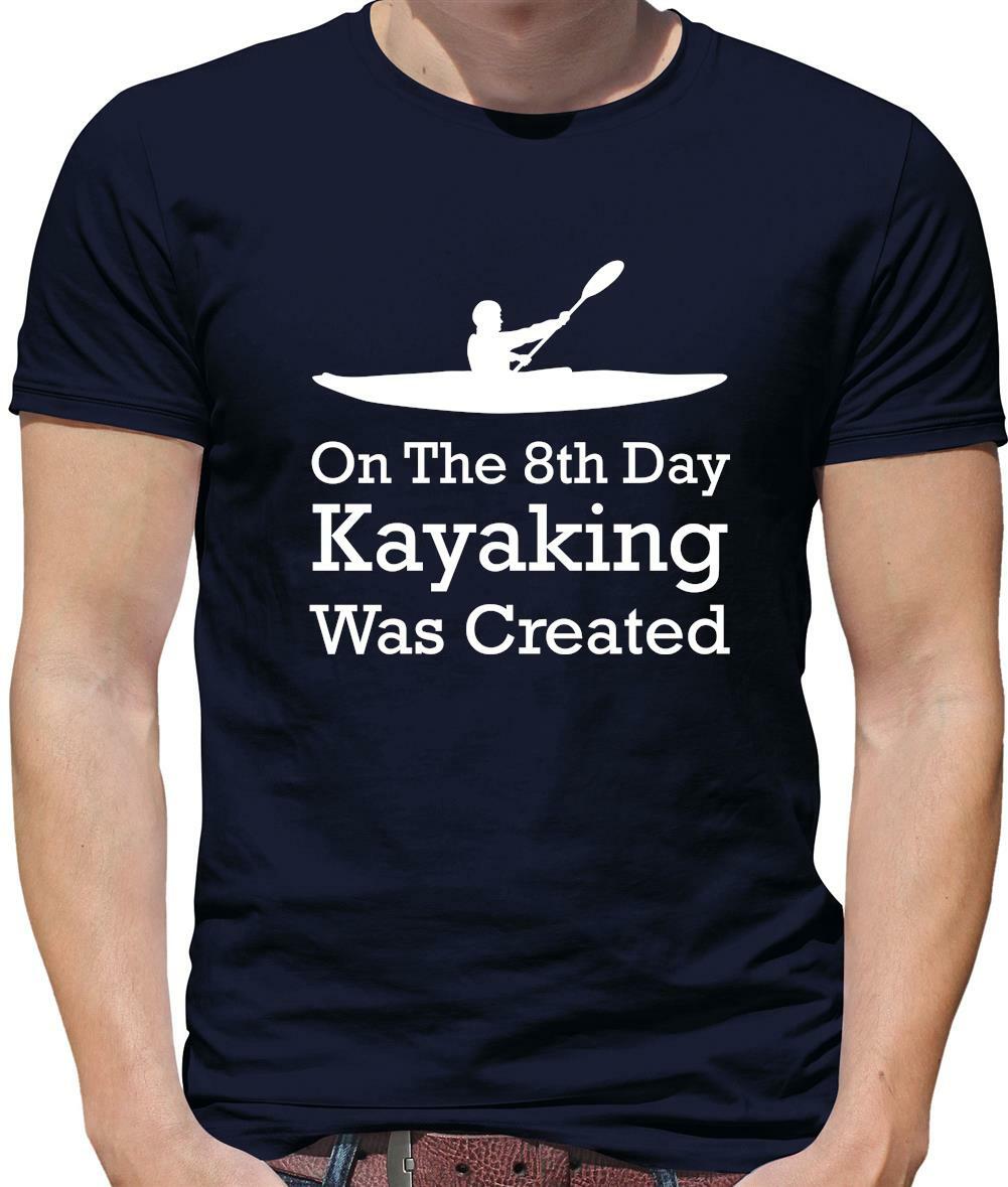 On The 8th Day Kayak Was Created T shirt top con cappuccio da uomo Kayak Fila