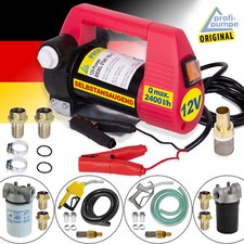 DIESELPUMPE KRAFTSTOFFPUMPE HEIZÖLPUMPE DIESEL PUMPE ZAPFPISTOLE DIESELFILTER