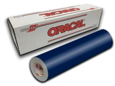 12" X 10yd - Steel Blue Oracal 651 Craft & Hobby Cutting Vinyl Roll