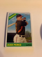 2015 Topps Heritage #128 Juan Perez San Francisco Giants