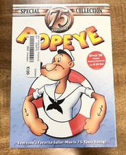  Brand New Popeye - 75th Anniversary Special Collection DVD, 2004, 4-Disc Set 