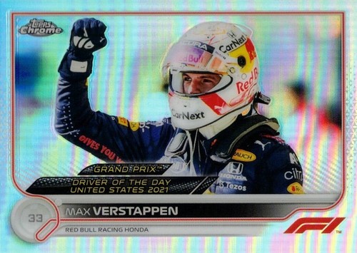 2022 Topps Chrome Formula 1 BASE REFRACTOR U Pick List FREE Combined Shipping - Picture 14 of 17