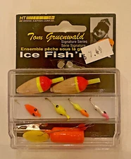 HT -Tom Gruenwals Signature Series - 8 PIECE PANFISH ICE FISH'N KIT Choose Model