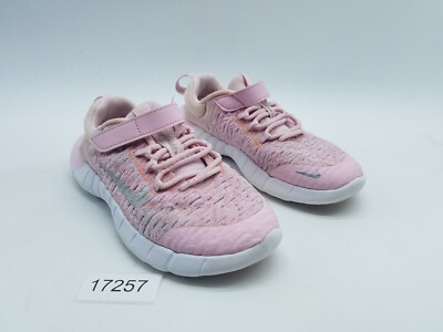 Nike Free RN 2021 (GS) Girl's Size 2.5Y Running Shoes Pink Foam
