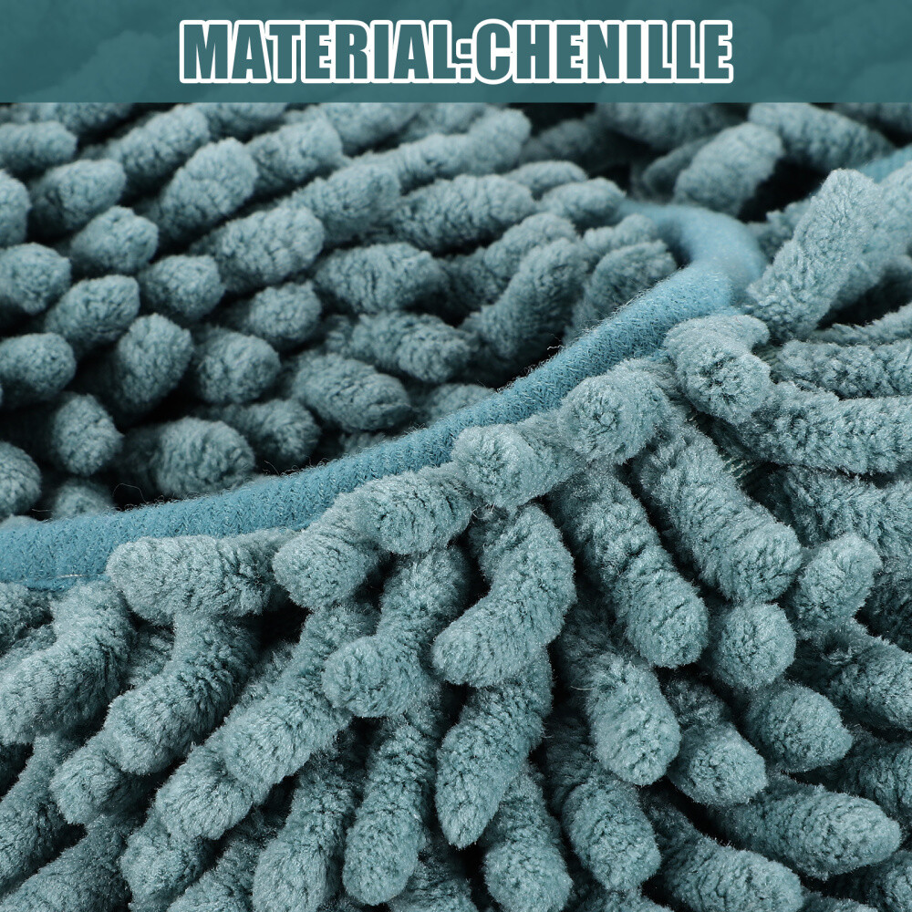 APL 4 Paia Scarpe Pulizia Mop Lavabili Pantofole Riutilizzabili Mop Scarpe