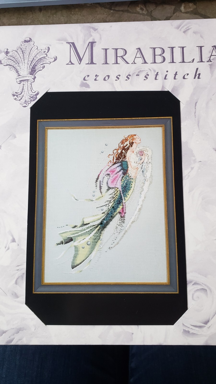 Mermaids of The Pearls Mirabilia Counted Cross Stitch Pattern Nora