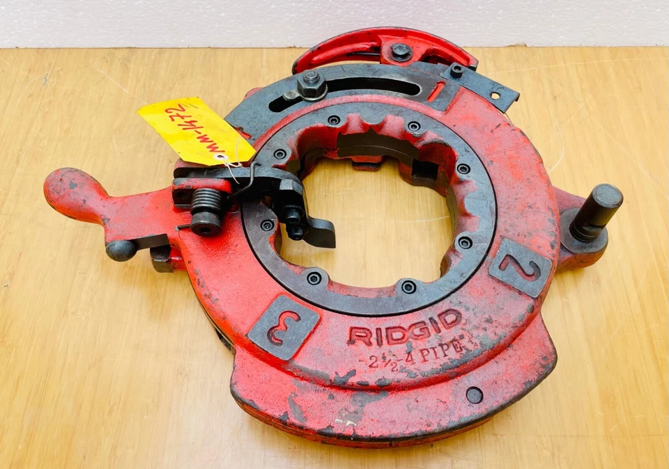 Ridgid Receding Die Head 1224 Pipe Threader/Threading Machine 2-1/2"-4" BSPT #6 - Image 2 of 4