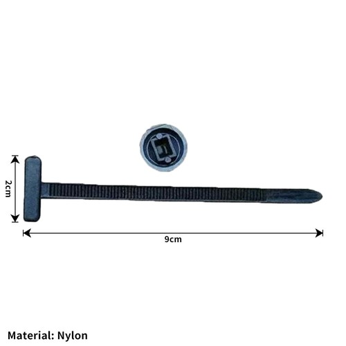 Automotive Zipper Clips, 10/20/30/50/100/200Pcs Nylon Universal Cable Tie Buckle - Picture 14 of 20