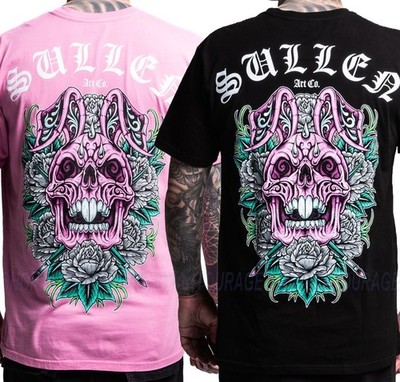 Sullen Skull Bunny Premium Fit SCM8074 Short Sleeve T-shirt For Men | 2 Colors