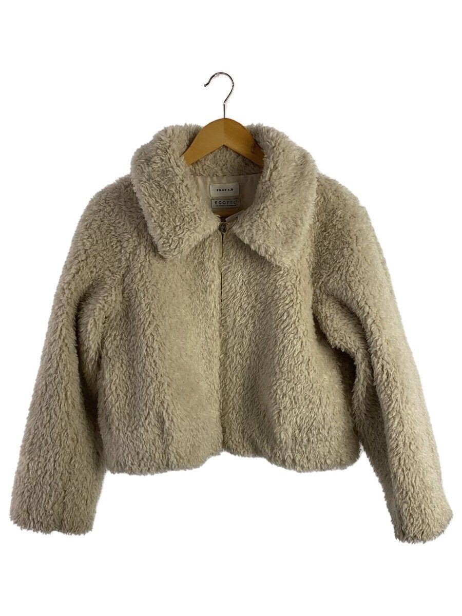 ALTRA FRAY I.D altro pile giacca O poliestere color crema fwfj244076 pelliccia sintetica