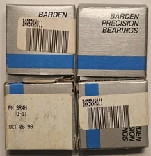 LOT (4) Barden Precision Bearings SR4H O-11 BARSR4HO11