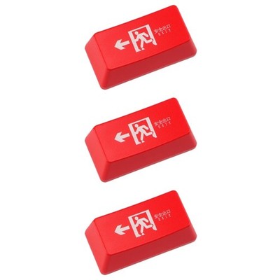  3 Pieces Tastatur-zubehör Tastaturersatztaste Mechanische Tastaturschlüsselcap