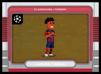 2025-26 TOPPS UCC Lamine Yamal (FC Barcelona) 8Bit Shots