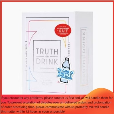 CUT Games Truth or Drink Card Game
