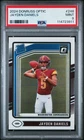2024 Panini Donruss Optic Jayden Daniels #248 PSA 9 Rookie RC Commanders
