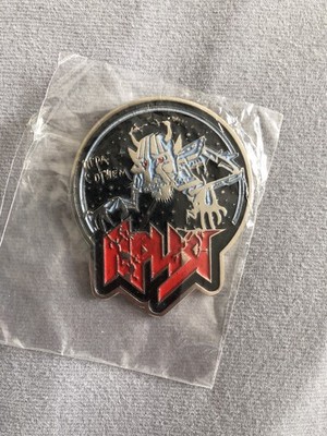 Ария Arija Aria Metal Pin Button Iron Maiden Judas Priest Saxon Patch Aufnäher 