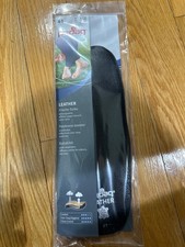 Pedag men's black leather insoles size 8 made in germany