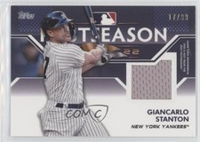 2023 Topps Series 1 Postseason Performance Relics /99 Giancarlo Stanton 1i3r