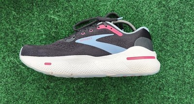 Brooks Ghost Max Black Blue Running Shoes Women's 1203951B082 Size US 10
