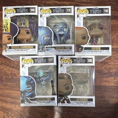 Funko Pop! Vinyl Black Panther: Wakanda Forever Queen Ramonda Aneka Okoye M'Baku