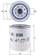 Oil Filter fits BENTLEY MULSANNE 3Y, S, Turbo 6.7 6.8 81 to 20 Mahle 07V121717