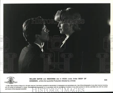 1992 Press Photo Willem Dafoe & Madonna in "Body of Evidence" Movie - hcq27266