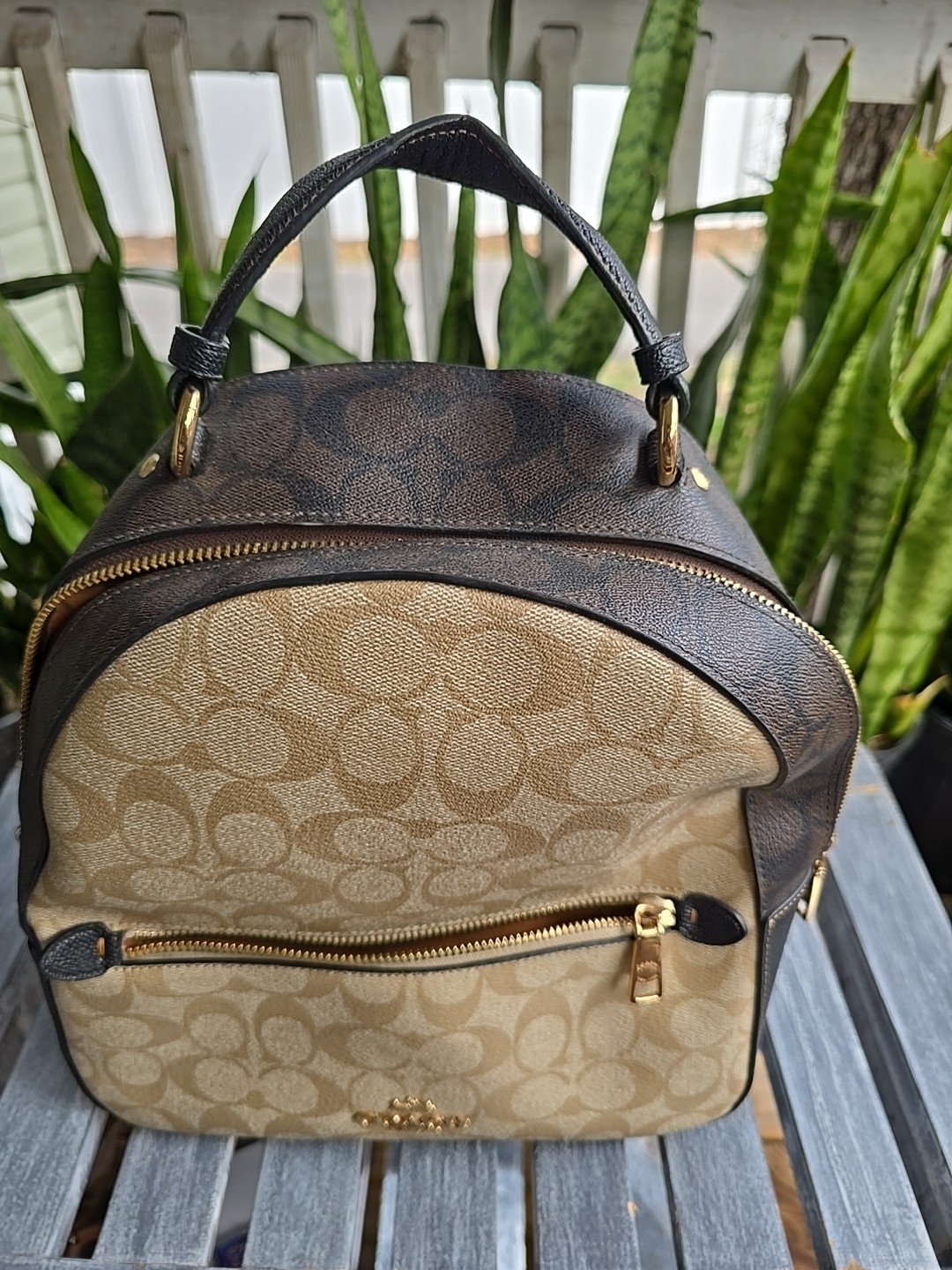 coach shoulder backpack - image 6