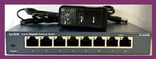 TP-Link TL-SG108 UN 8-Port Gigabit Ethernet Switch wAdapter  Free Ship 779