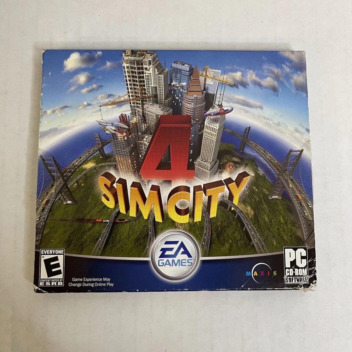 新品未開封　PCゲーム　シムシティ4デラックス　EA BEST HITS エレクトロニック・アーツ シムシティ4 デラックス EA BEST HITS 国内