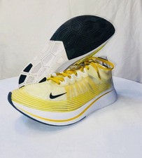 Nike Zoom Fly SP chaussures running homme course à pied jaune blanc noir 44,5