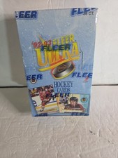 1992-93 FLEER ULTRA NHL HOCKEY SERIES 1 FACTORY SEALED  BOX FREE SHIPPING. 