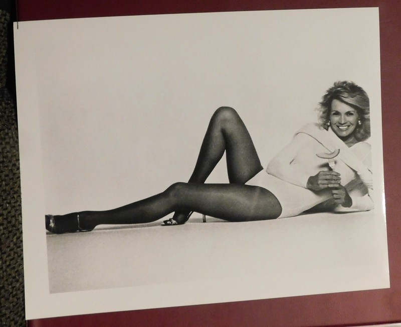 (7) unsigned 8x10 photos of Angie Dickinson, Betty Grable, Kim Novack, + 4