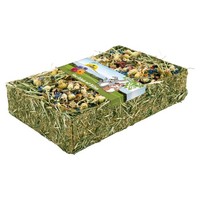 JR Farm Heu-Schale Mit BlüTen 100 G - 4 StüCk FüR Nager, UVP 15,96 Eur, NEU