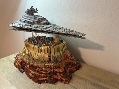 mould king Star Wars star destroyer over jedah