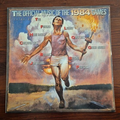 LP The Official Music Of The 1984 Games Soundtrack Soundtrack OST CBS 26048