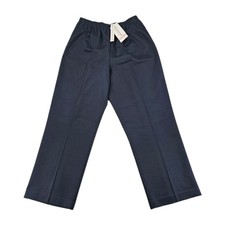 Alfred Dunner Newbury Port Proportion Short Women's 12 Blue Stretch Pants 74400