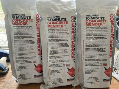 #ad Roadware 10 Minute Concrete Mender $90.00