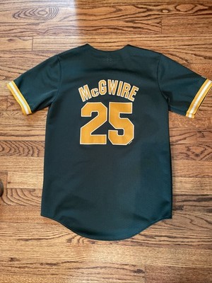 Vintage Oakland Athletics Mike McGwire Majestic Authentic MLB
