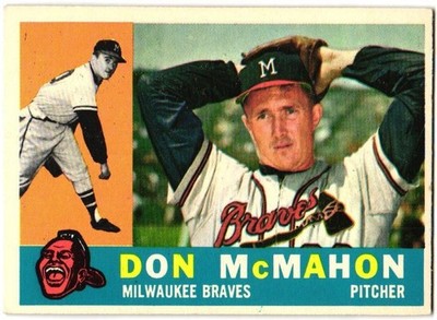 1960 Topps Don McMahon #189 (B) EX