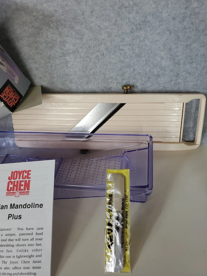 Mandolina Asiática Joyce Chen Plus de Benriner ¡¡NUEVA EN CAJA!!  ¡Ver fotos!! Foto 2 de 4