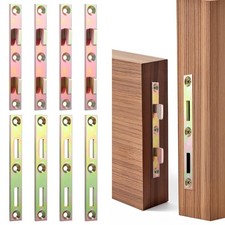 4 Sets Metal Bed Rail Fasteners, 5 Inch Heavy Duty Bed Rail Brackets with Scr...