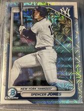 2024 Bowman - Chrome Prospects Spencer Jones #BCP-32 Mojo Refractor (RC)