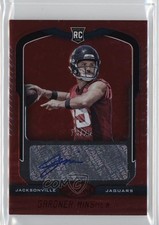 2019 Certified Rookie Signatures Mirror Etch /25 Gardner Minshew II Auto 15wb